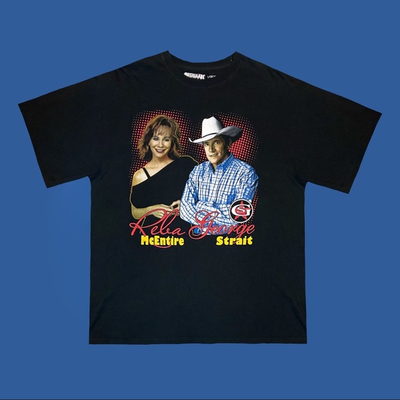 Other - Reba McEntire and George Strait 2010 tour country t-shirt.